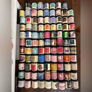 BRAND NEW BATH AND BODY WORKS SINGLE WICK CANDLES. Set of FOUR